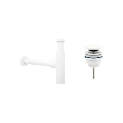 Сифон для раковины с донным клапаном Wellsee Drainage Systemв наборе 2 в 1 182123003