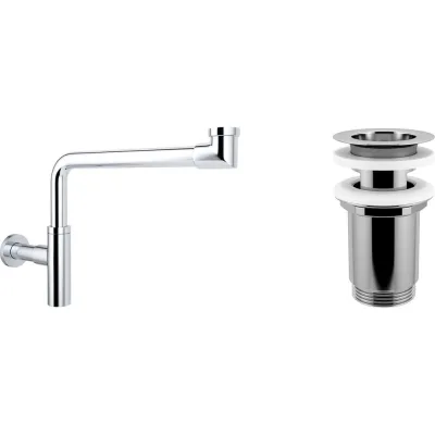 Сифон для раковины, набор 2 в 1 Wellsee Drainage System 182124004
