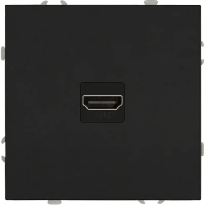 Розетка ЭРА Galaxy 15-3114-05 HDMI IP20 антрацит Б0070798