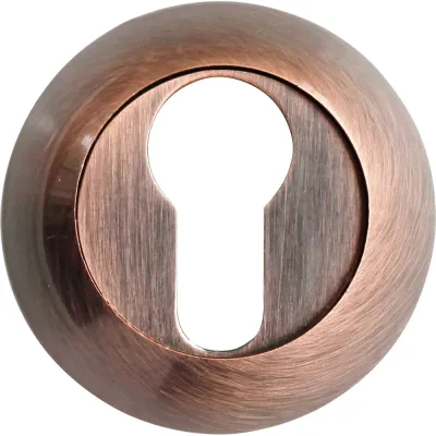 Ключевая накладка под евроцилиндр BUSSARE B0-10 ANT.COPPER 940000001273