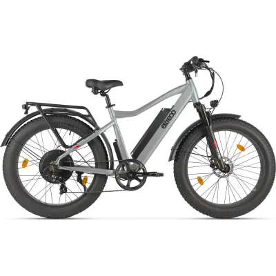 Электровелосипед BigCat Next серебристый матовый-3176 Eltreco 026162-3176