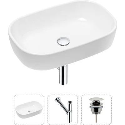 Накладная раковина для ванной Lavinia Boho Bathroom Sink в комплекте 3 в 1 21520036