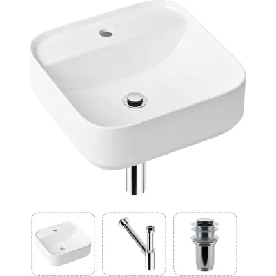 Накладная раковина для ванной Lavinia Boho Bathroom Sink Slim в комплекте 3 в 1 21520275