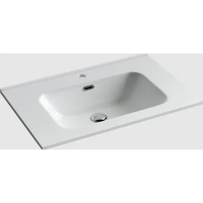 Накладной прямоугольный умывальник Ceramicanova Element 710x465x180 мм CN7007