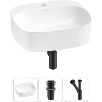 Набор Wellsee 3 в 1 Ideal накладная раковина 50x42 см 20214132R