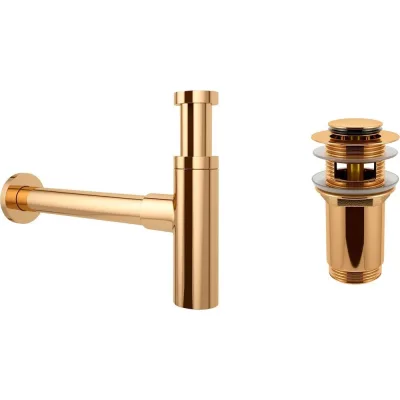 Сифон для раковины с донным клапаном Wellsee Drainage System 182121001