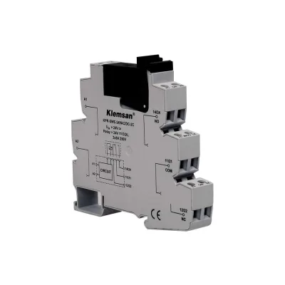 Интерфейсное реле Klemsan KPR-SWE-60VAC/DC-2C; 2x8A 10 шт. 0.0.0.2.272580