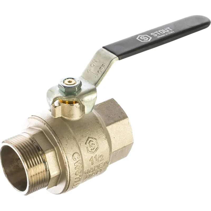 Шаровой полнопроходной кран STOUT ВН 1 1/2 SVB-0003-000040 RG008Q0LA5PV1M