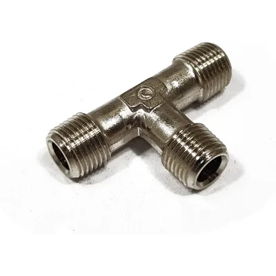 Тройник (1/8"M-1/8"M-1/8"M) Camozzi 2080 1/8