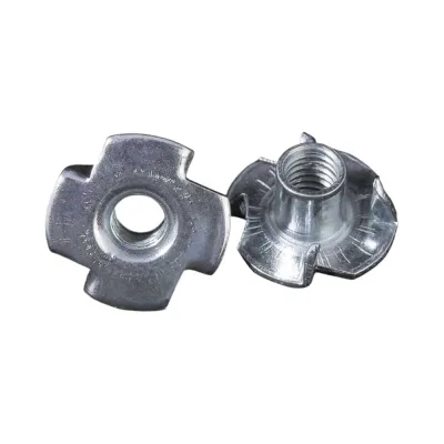 Мебельная (усовая) гайка STEELREX DIN 1624, цинк, М10x13x25 мм, 20 шт. 0223010000B500002064
