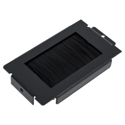 Щеточный ввод для отверстий в монтажных профилях шкафа LANMASTER DCS шириной 800 мм LAN-DC-CB-FRM8-BRE
