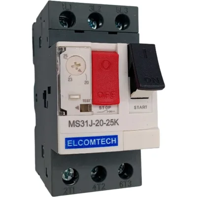 Мотор-автомат ELCOMTECH MS31J-20-25K (20-25А) УТ-00026539