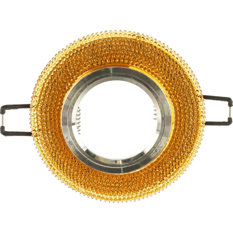 Светильник Fametto DLS-L142 GU5.3 GLASSY LIGHT TEA, декоративный, встраиваемый, серия Luciole UL-00003881