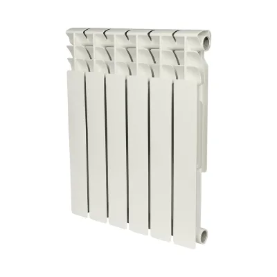 Биметаллический радиатор ROMMER Optima BM 500 6 секций RAL9016 89571