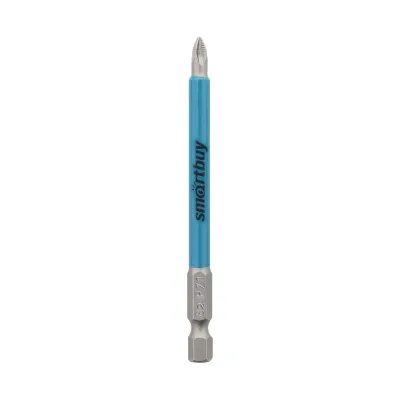 Бита для шуруповерта PZ1, 90 мм, S2, 10 шт Smartbuy SBT-SCB-PZ1-90p2