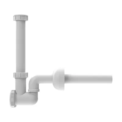 Cифон с прочисткой для биде HL DN32 HL 135/30