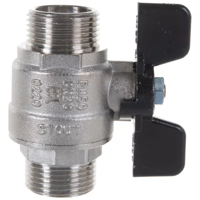 Шаровой полнопроходной кран STOUT НН 3/4 SVB-0006-000020 RG008Q0M4AR5NO