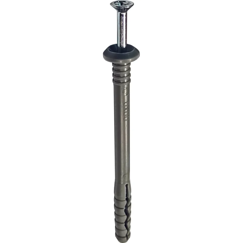 Дюбель-гвоздь Daxmer 6x80 гриб, полипропилен 850 шт 00000346082
