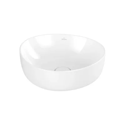 Раковина накладная Villeroy &amp; Boch Antao 400x395x145 мм, цвет альпийский белый 4A72 40 R1 00337441