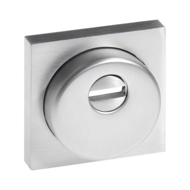 Врезная защитная броненакладка Doorlock DL PRO6225S MBSN матовый никель, квадратная розетка HRC50 73382