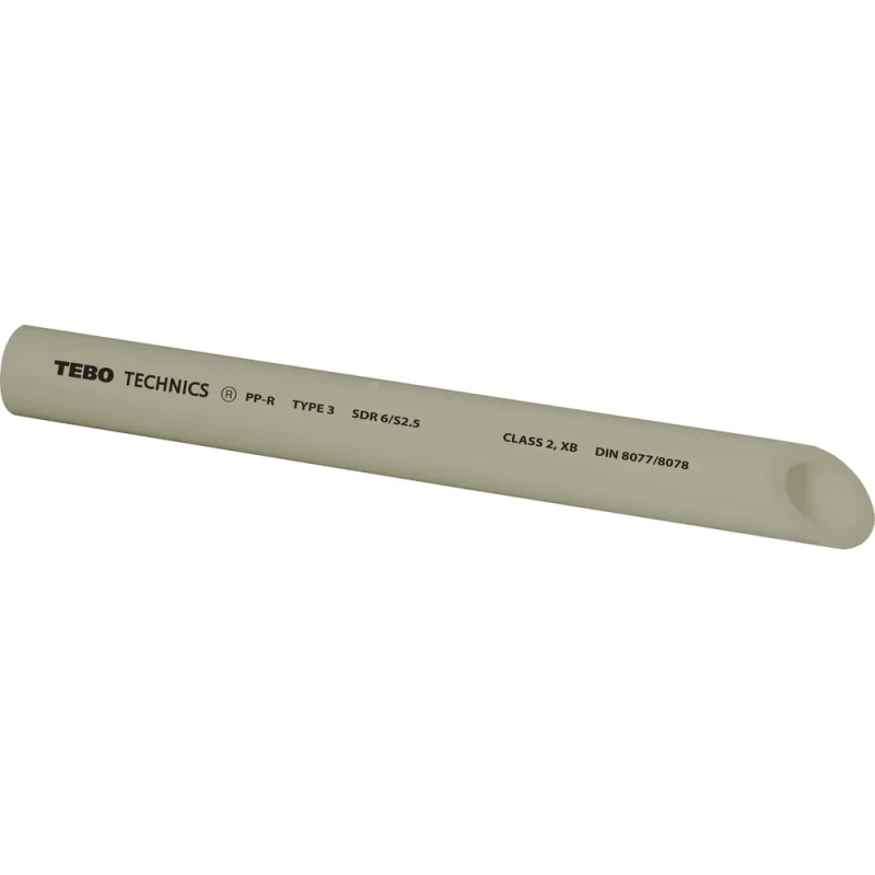 Труба TEBO PPR 50x8,3мм SDR6 4м серый 031010206