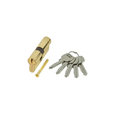Цилиндр стальной Marlok ЦМ 70(35/35)-5К, английский ключ/ключ, PB золото 026670