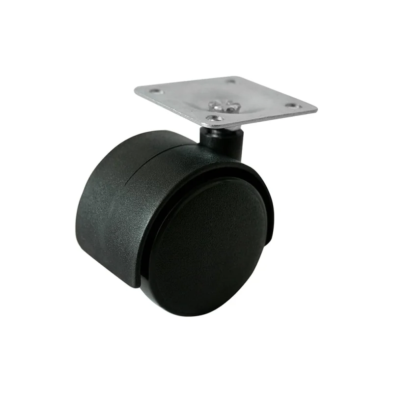 Колесная опора диаметр 40 без стопора площадка 38х38 Lemax PROF KLS-01-D40
