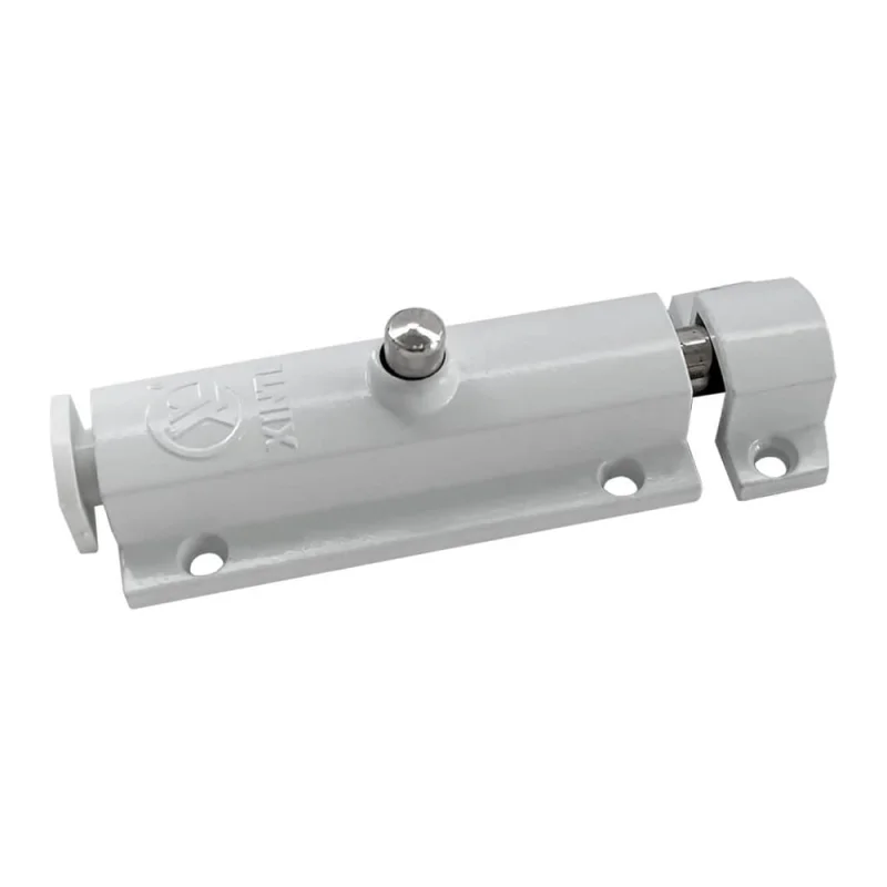 Шпингалет с кнопкой Marlok 01.04.03 (808С) 80 мм WW, белый 002757