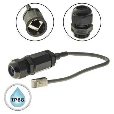 Разъем RUICHI RJ45M20L25-5B 107860