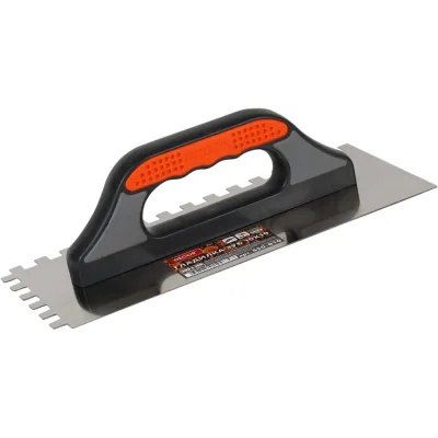 Гладилка DECOR 3k 300x130 мм нерж. зуб 10x10мм 650-010 11613161