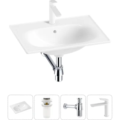Врезная раковина для ванной Lavinia Boho комнаты Bathroom Sink в наборе 4 в 1 20217618R