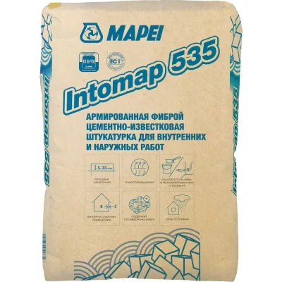 Штукатурка MAPEI INTOMAP 535 25 кг 1881925