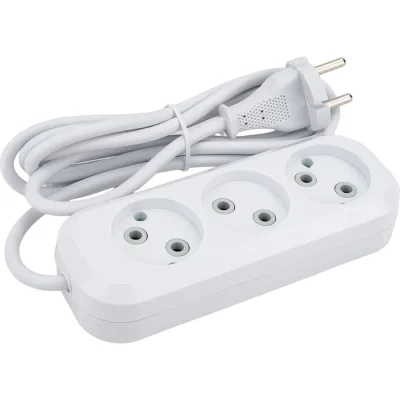 Удлинитель без заземления 3х3 м Makel 123 MGP123