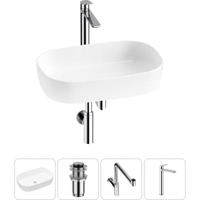 Накладная раковина для ванной Lavinia Boho комнаты Bathroom Sink в наборе 4 в 1 20217555R