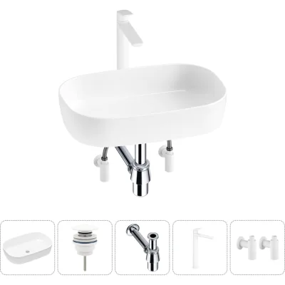 Накладная раковина для ванной Lavinia Boho комнаты Bathroom Sink в наборе 5 в 1 20217502R