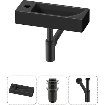 Комплект Wellsee 3 в 1 Lavinia Boho Bathroom Sink накладная/подвесная раковина 38x14 см 20215929R