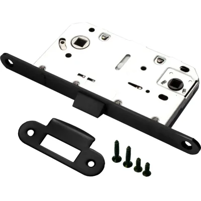 Сантехническая защелка Ренц черный INLB 96 PL Black
