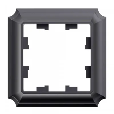 Рамка Systeme Electric AtlasDesign Antique одноместная сталь (ATN100901)