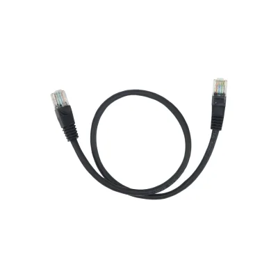 Патч-корд BURO UTP 4 пары cat5E CCA molded 0.5м черный RJ-45 (m)-RJ-45 (m) 1645604