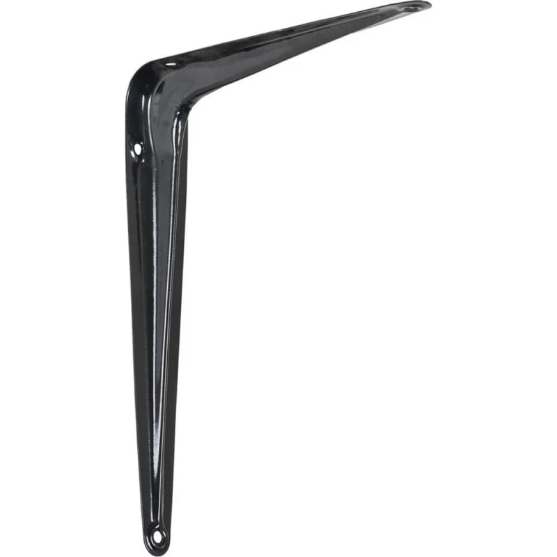 Кронштейн жестяной VORMANN 200x250x40 мм, цвет: черный лак, 00150 200 LS