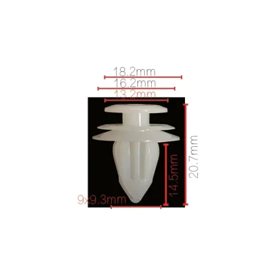 Клипса крепежная для а/м GM, Lexus, Mitsubishi, Toyota отделки 94858299, 9046710161 10 шт в 1 уп Nord-Yada 909442