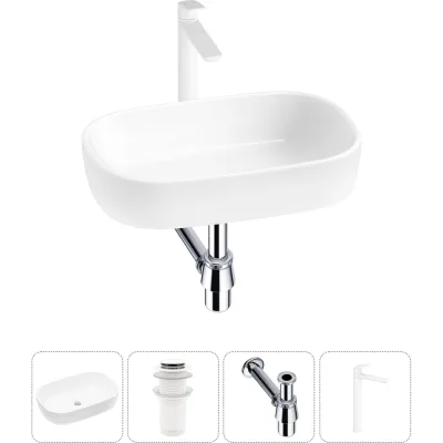 Накладная раковина для ванной Lavinia Boho комнаты Bathroom Sink в наборе 4 в 1 20217402R