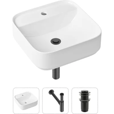 Накладная раковина для ванной Lavinia Boho Bathroom Sink Slim в комплекте 3 в 1 21520307