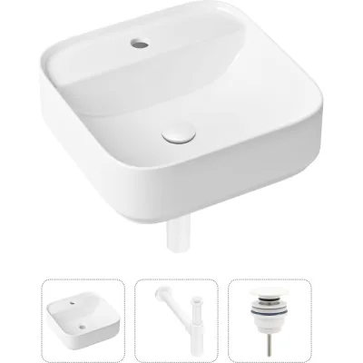 Накладная раковина для ванной Lavinia Boho Bathroom Sink Slim в комплекте 3 в 1 21520314