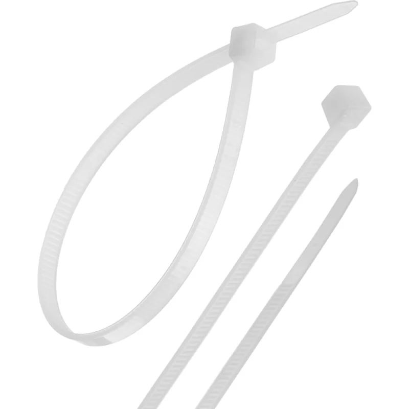 Хомут TDM ELECTRIC 3,6х180 мм, нейлон, белый, 25 штук SQ0515-0312