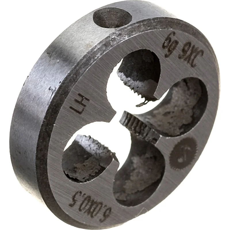 Плашка ИНСТУЛС М6.0x0.5x20x5 9ХС 6g 2650-1588 лев ГОСТ 9740-71 00001178335