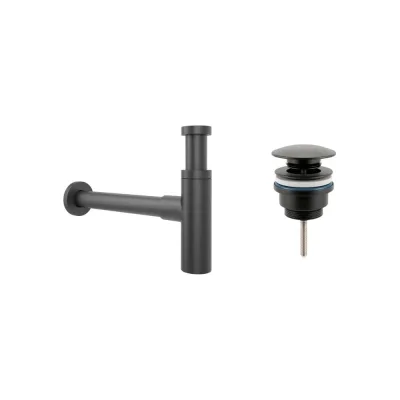 Сифон для раковины с донным клапаном Wellsee Drainage Systemв наборе 2 в 1 182120003