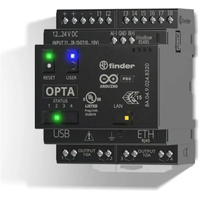 Программируемое логическое реле FINDER OPTA ADVANCED, 8A.04.9.024.8320 8A0490248320