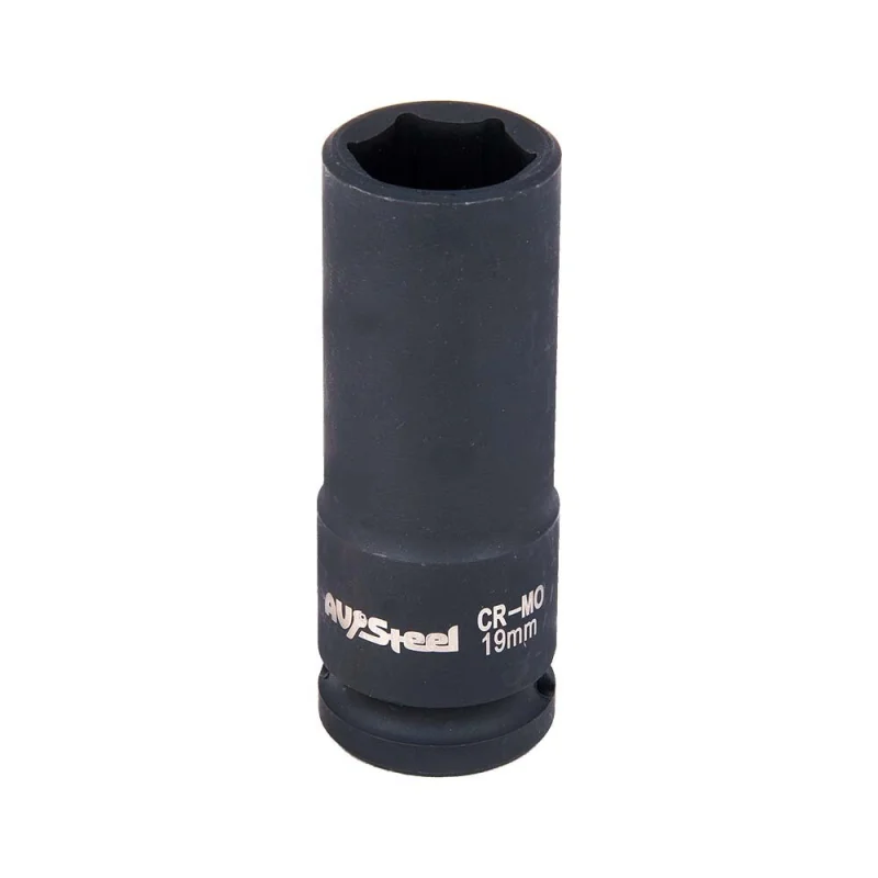 ΠΠΎΠ»ΠΎΠ²ΠΊΠ° ΡΠΎΡΡΠ΅Π²Π°Ρ ΡΠ΄Π°ΡΠ½Π°Ρ AV Steel 1/2Ρ
19 ΠΌΠΌ ΡΠ΅ΡΡΠΈΠ³ΡΠ°Π½Π½Π°Ρ ΡΠ΄Π»ΠΈΠ½Π΅Π½Π½Π°Ρ (AV-720119)
