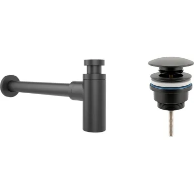 Сифон для раковины с донным клапаном Wellsee Drainage Systemв наборе 2 в 1 182105003